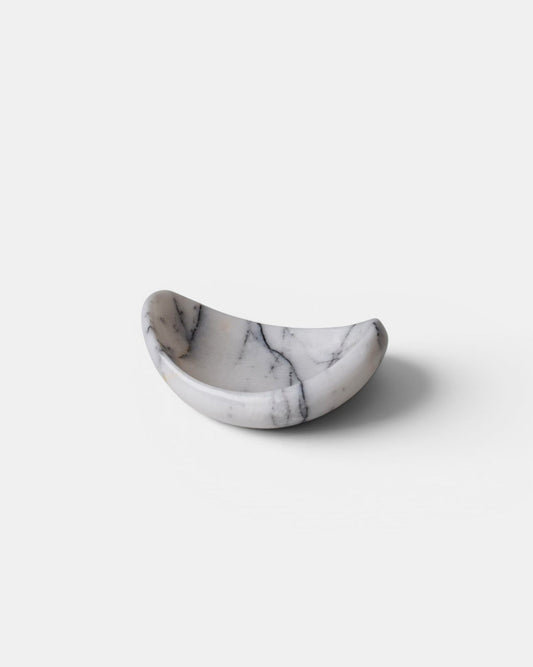 The Liana Dish - Lilac White Marble