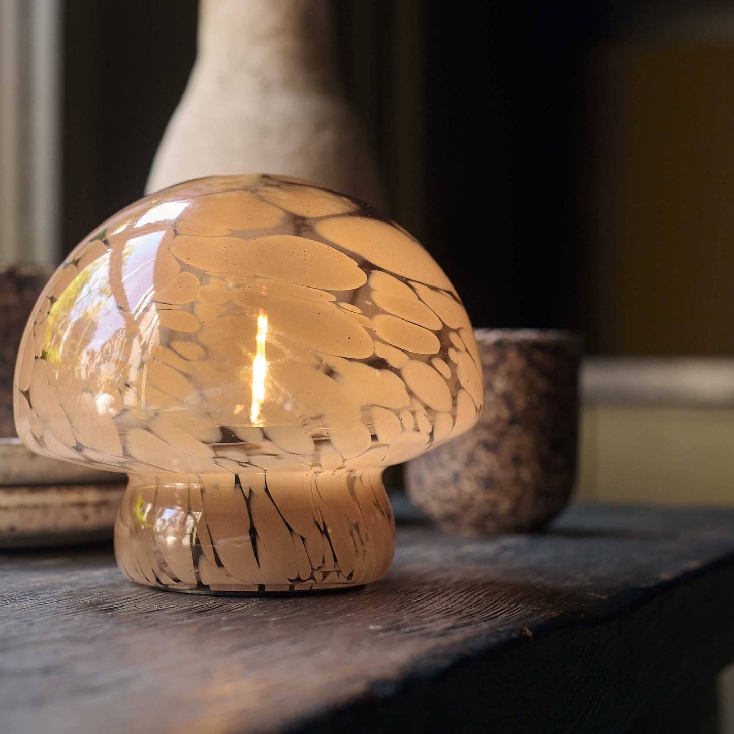 Pandora Portable Table Lamp - Caramel