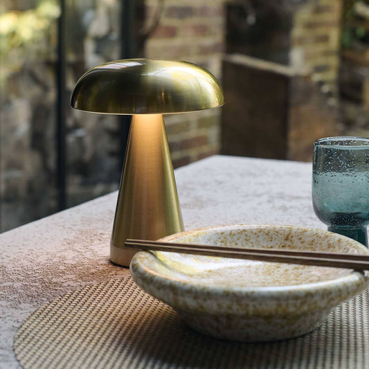 Zenith Portable Table Lamp - Gold