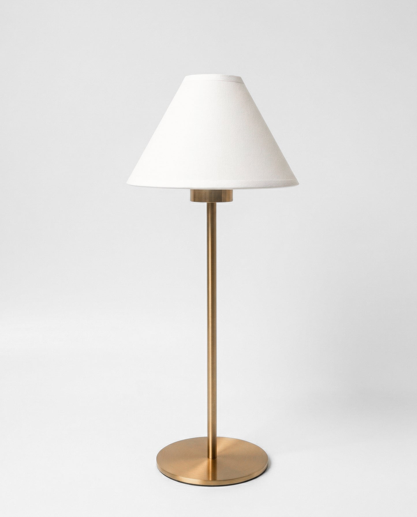 Alba Portable Lamp - Classic Empire Fabric Shade