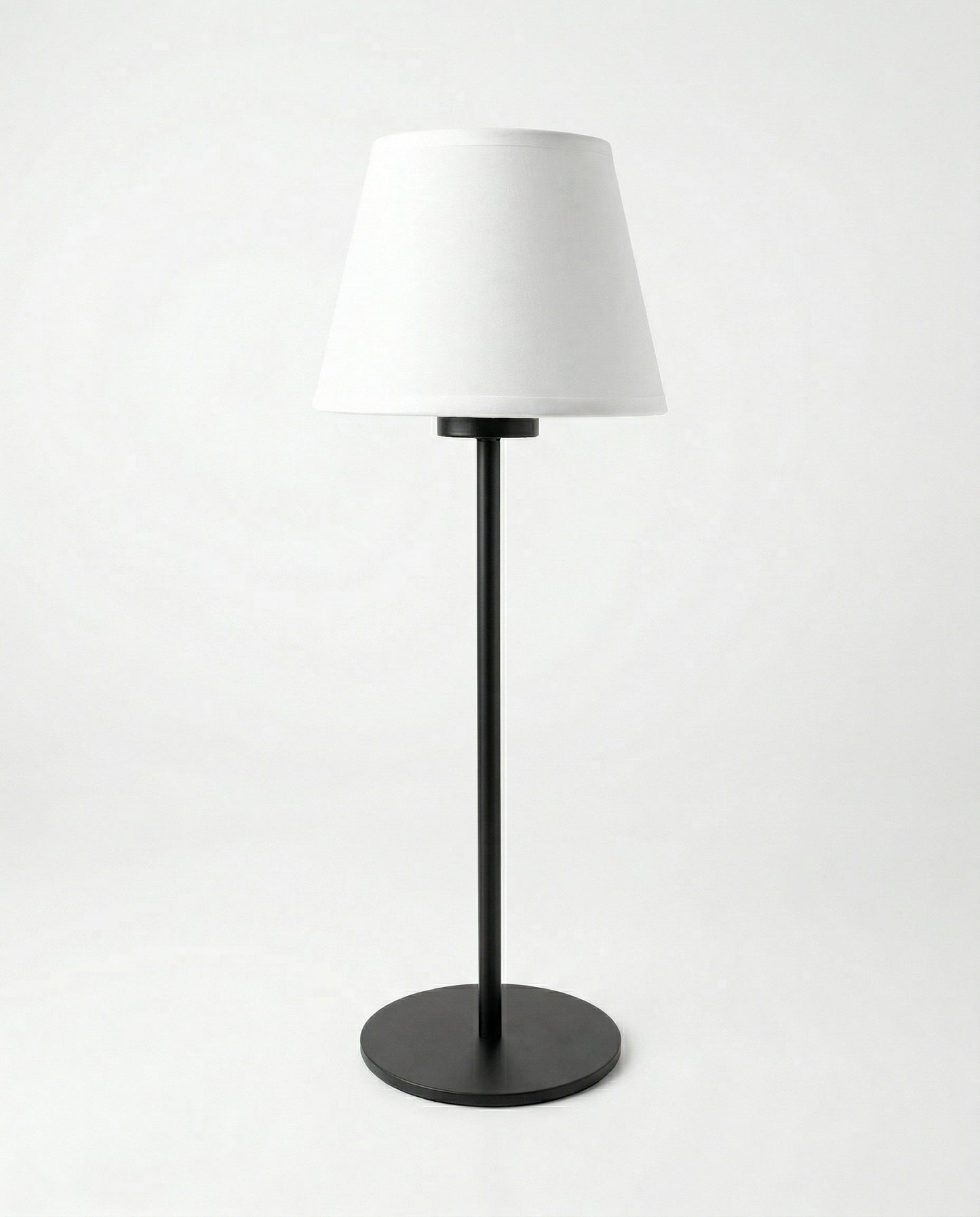 Arden Portable Lamp - Tapered Drum Fabric Shade