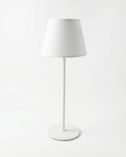 Arly Portable Lamp - Tapered Drum Fabric Shade