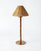 Portable Bamboo Table Lamp - Rattan Shade
