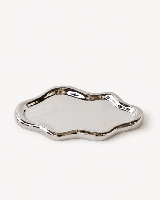Cloud Tray – Large - Silver