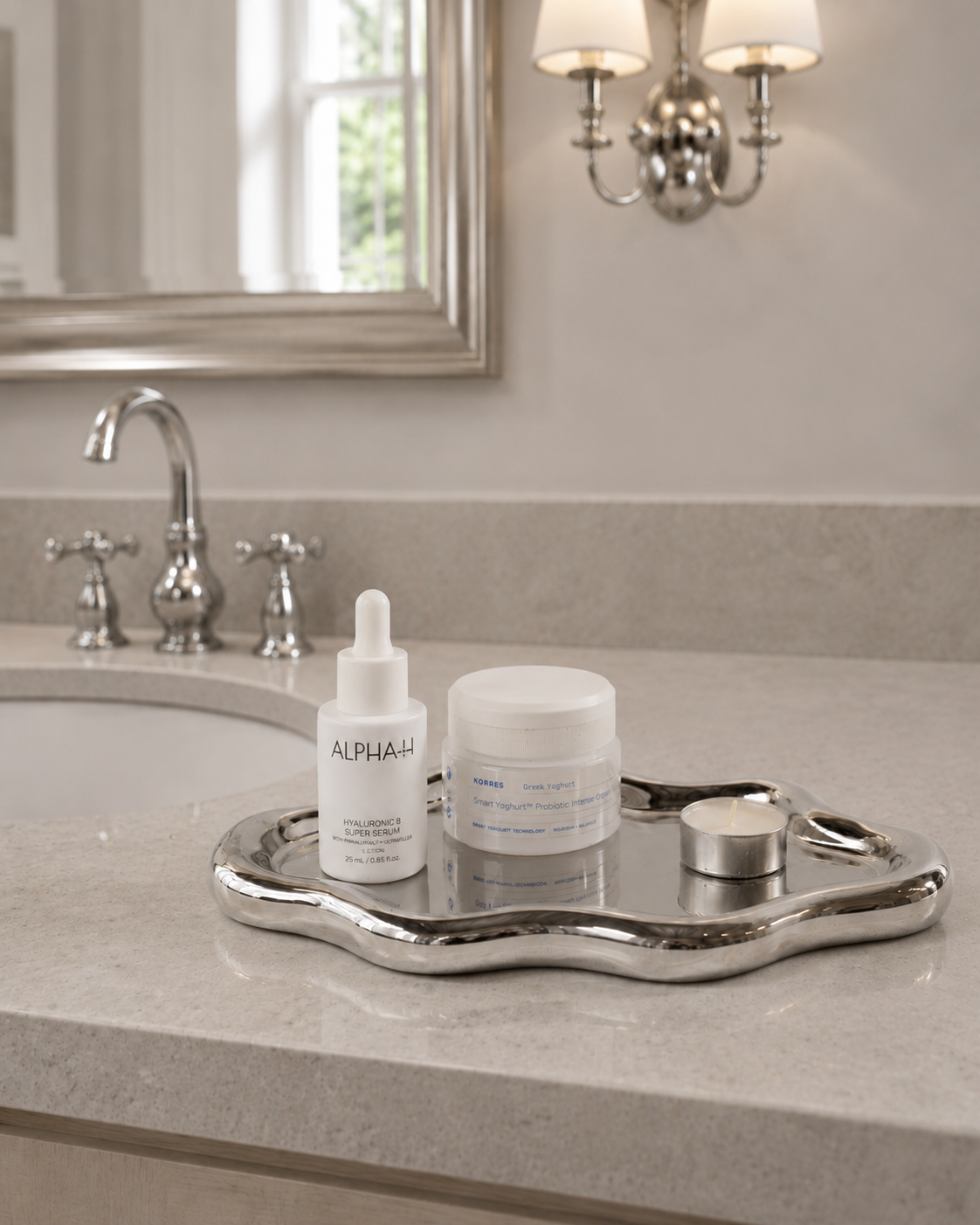 Cloud Tray – Large - Silver