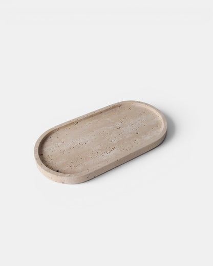 The Tala Oval Tray - Travertine