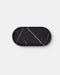 Oval Marble Tray - Black Marquina - Polished