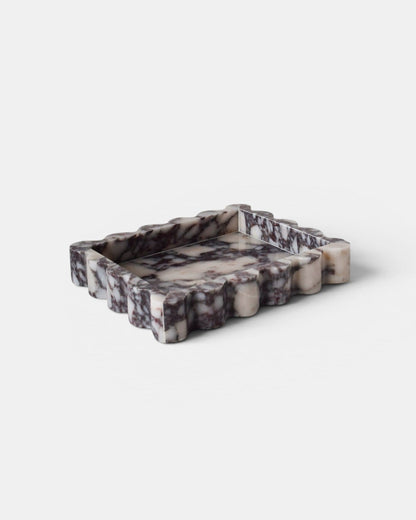 The Sierra Tray - Viola Marble
