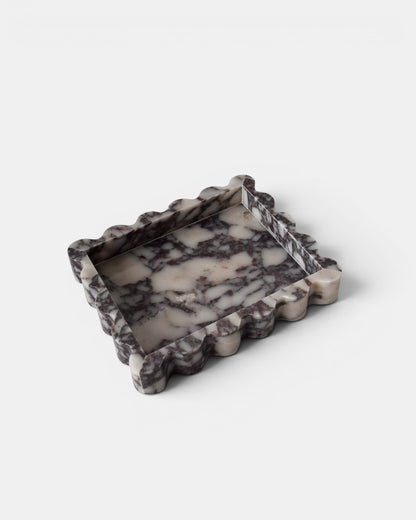 The Sierra Tray - Viola Marble