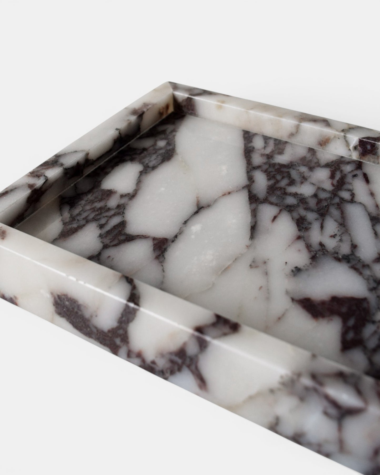 The Cora Tray - Viola Marble