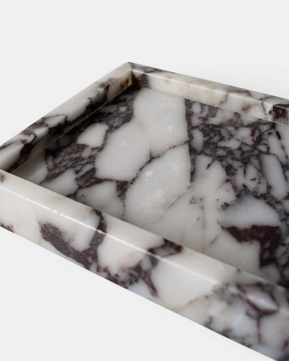 The Cora Tray - Viola Marble