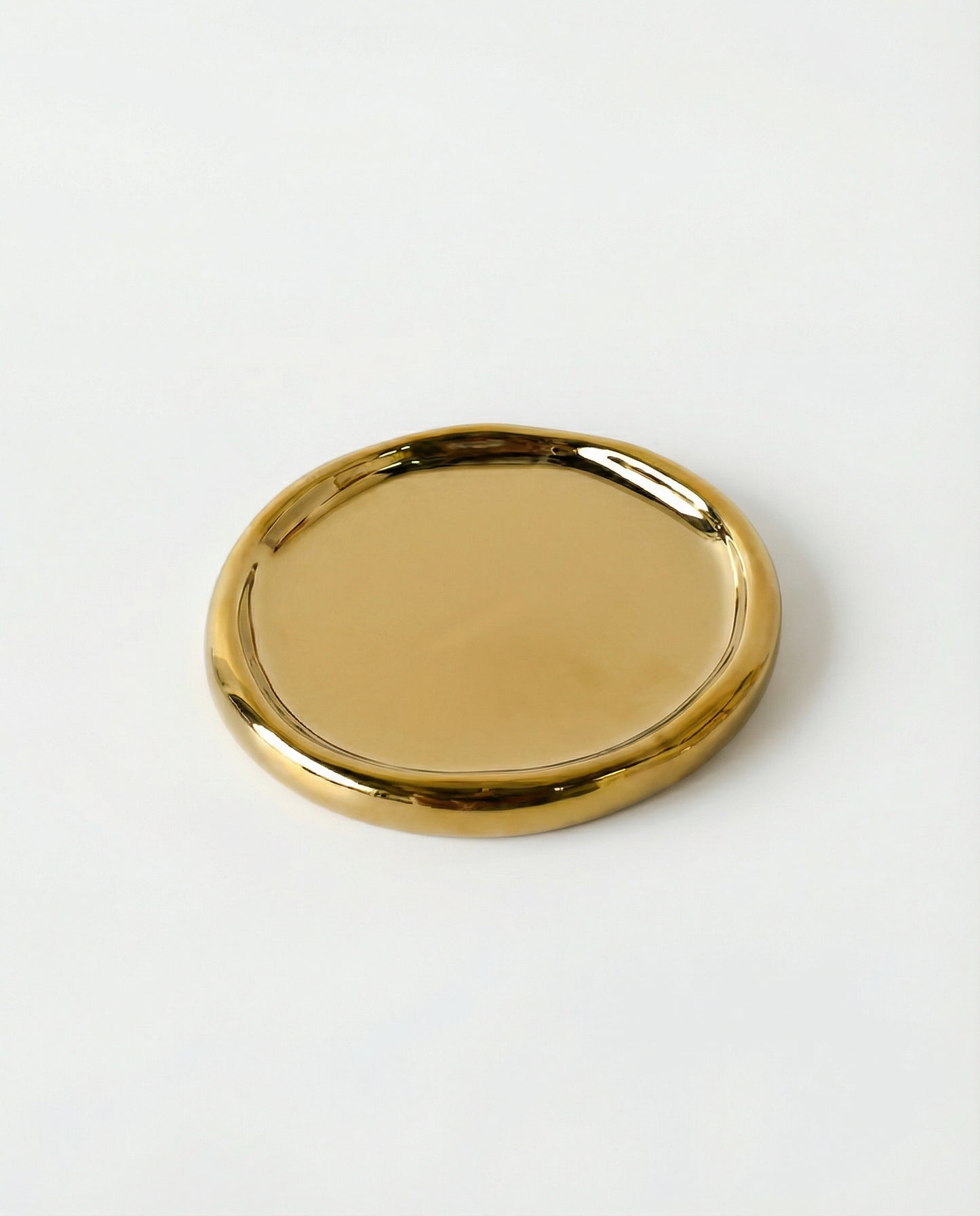 Circle Jewellery Tray – Small - Gold