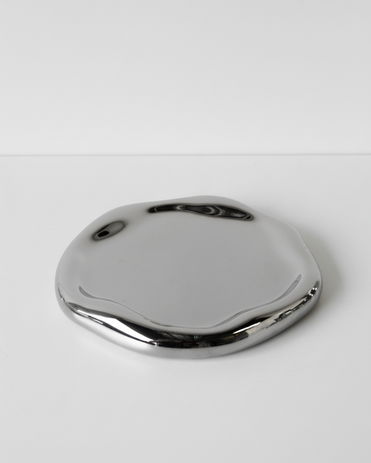 Ripple Tray – Medium - Silver