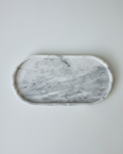 Oval Marble Tray