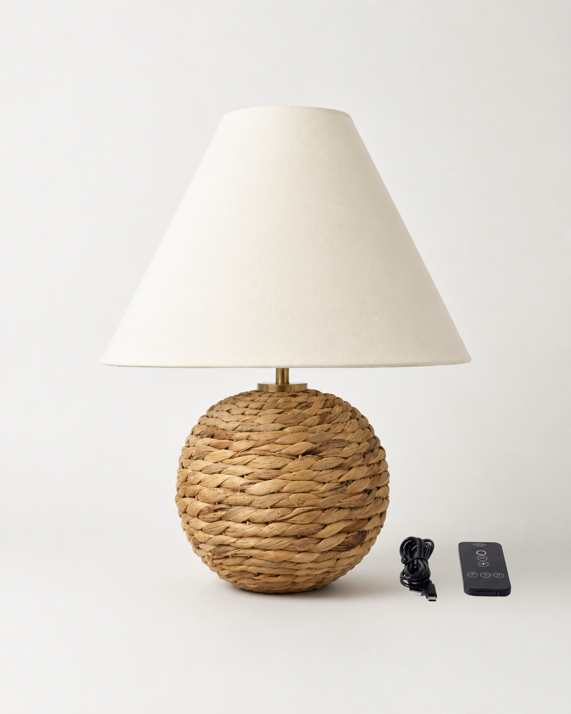 Ada Portable Table Lamp - Linen Shade