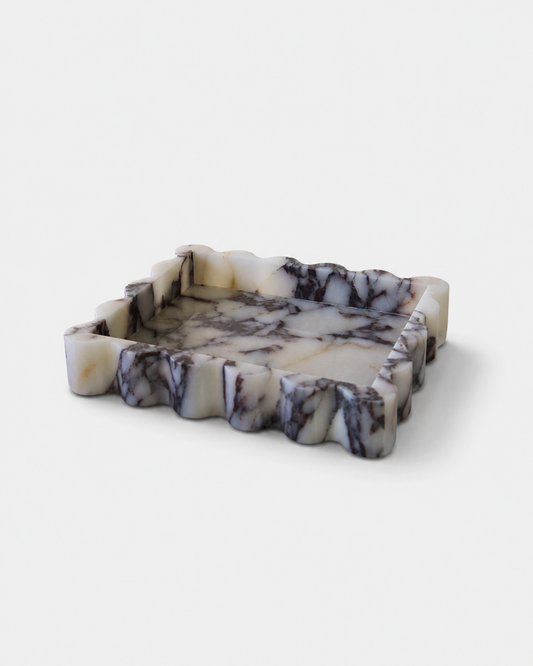 The Sierra Tray - Viola Marble