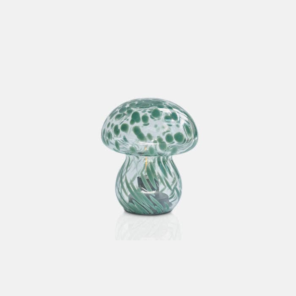 Mushroom Portable Table Lamp - Forest Green