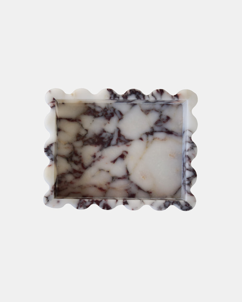 The Sierra Tray - Viola Marble