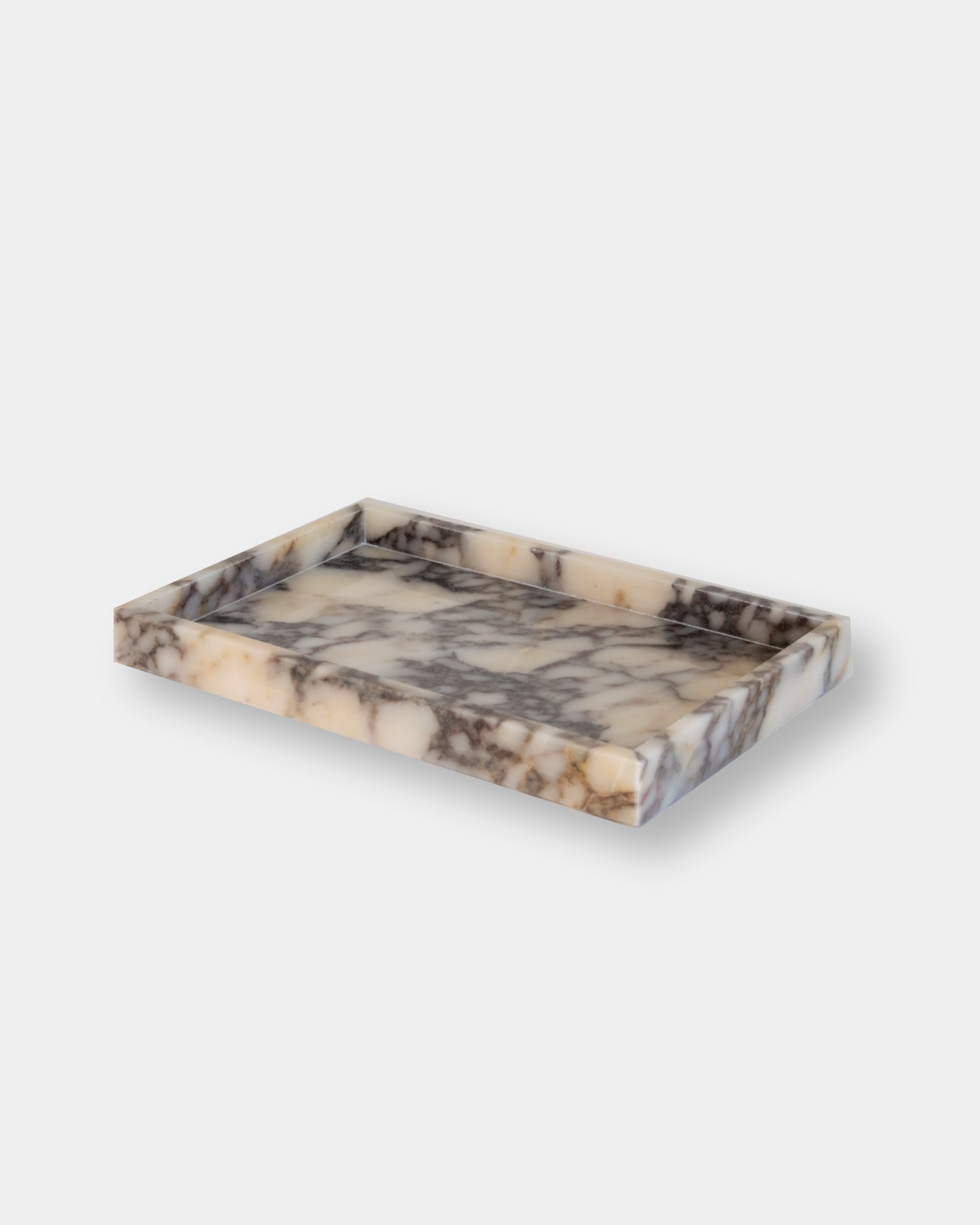 The Vali Tray - Viola Marble