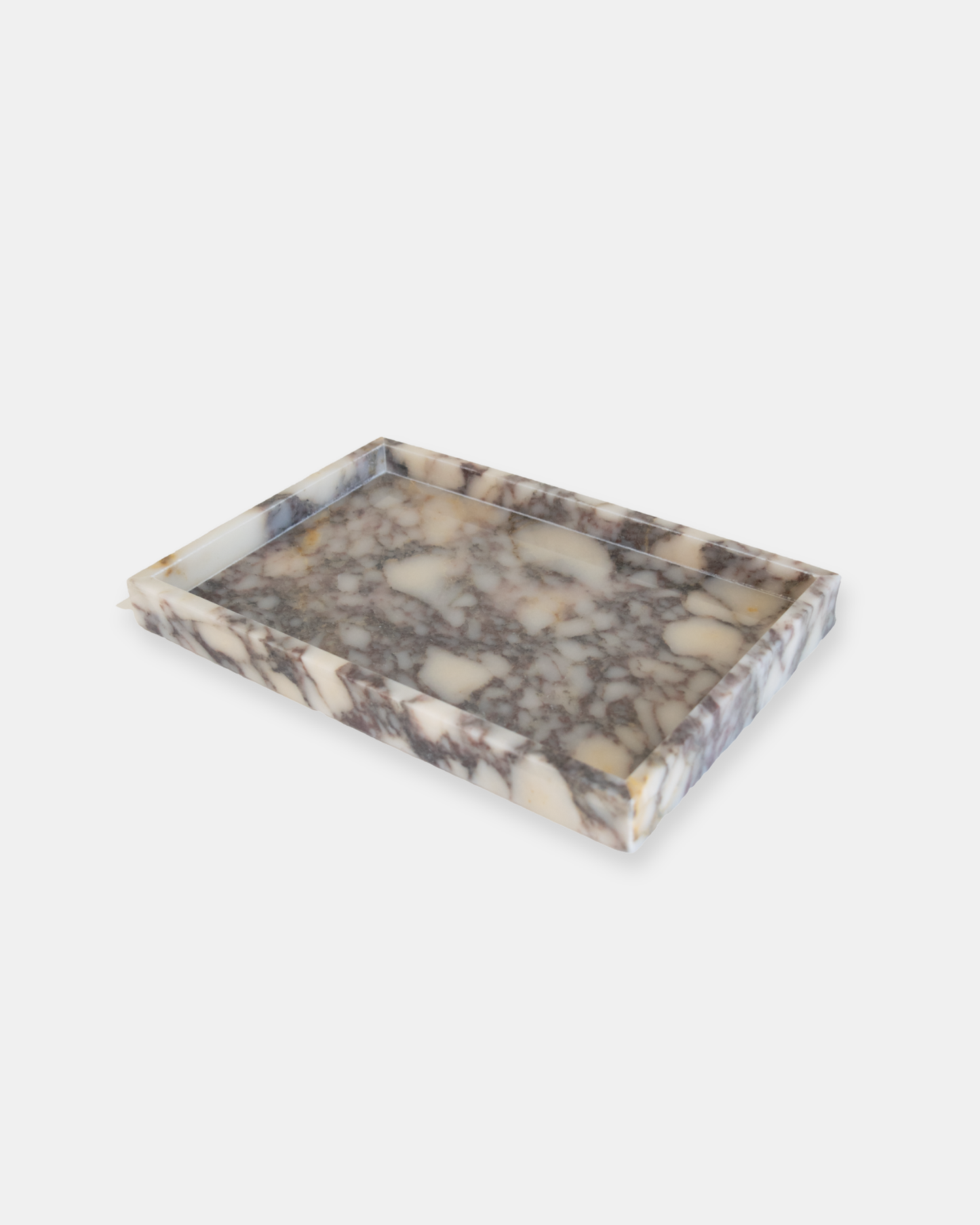 The Vali Tray - Viola Marble
