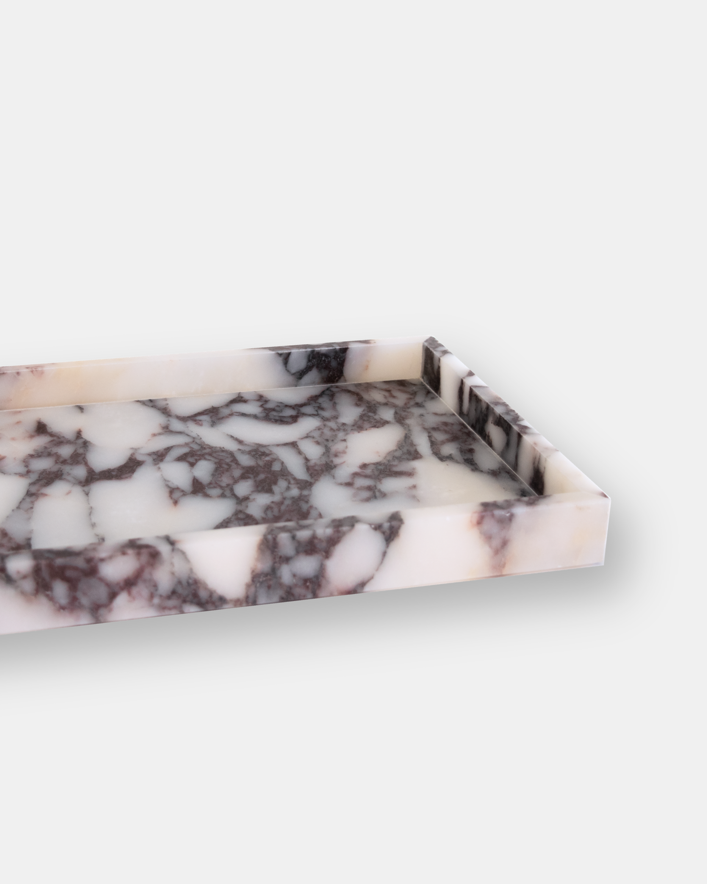 The Vali Tray - Viola Marble