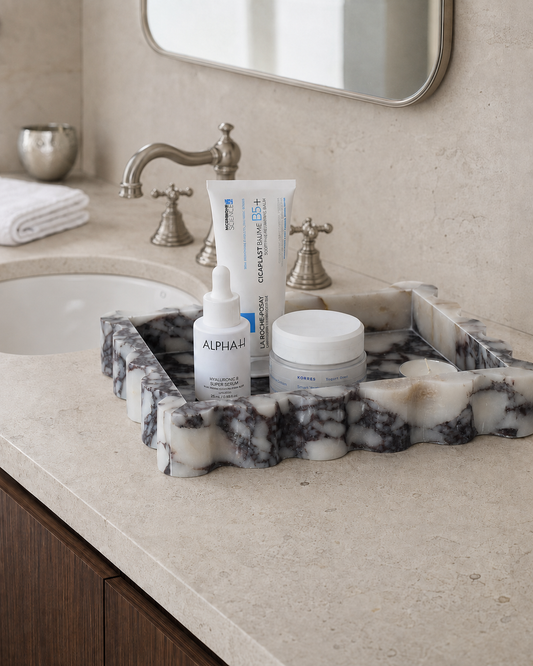 The Sierra Tray - Viola Marble