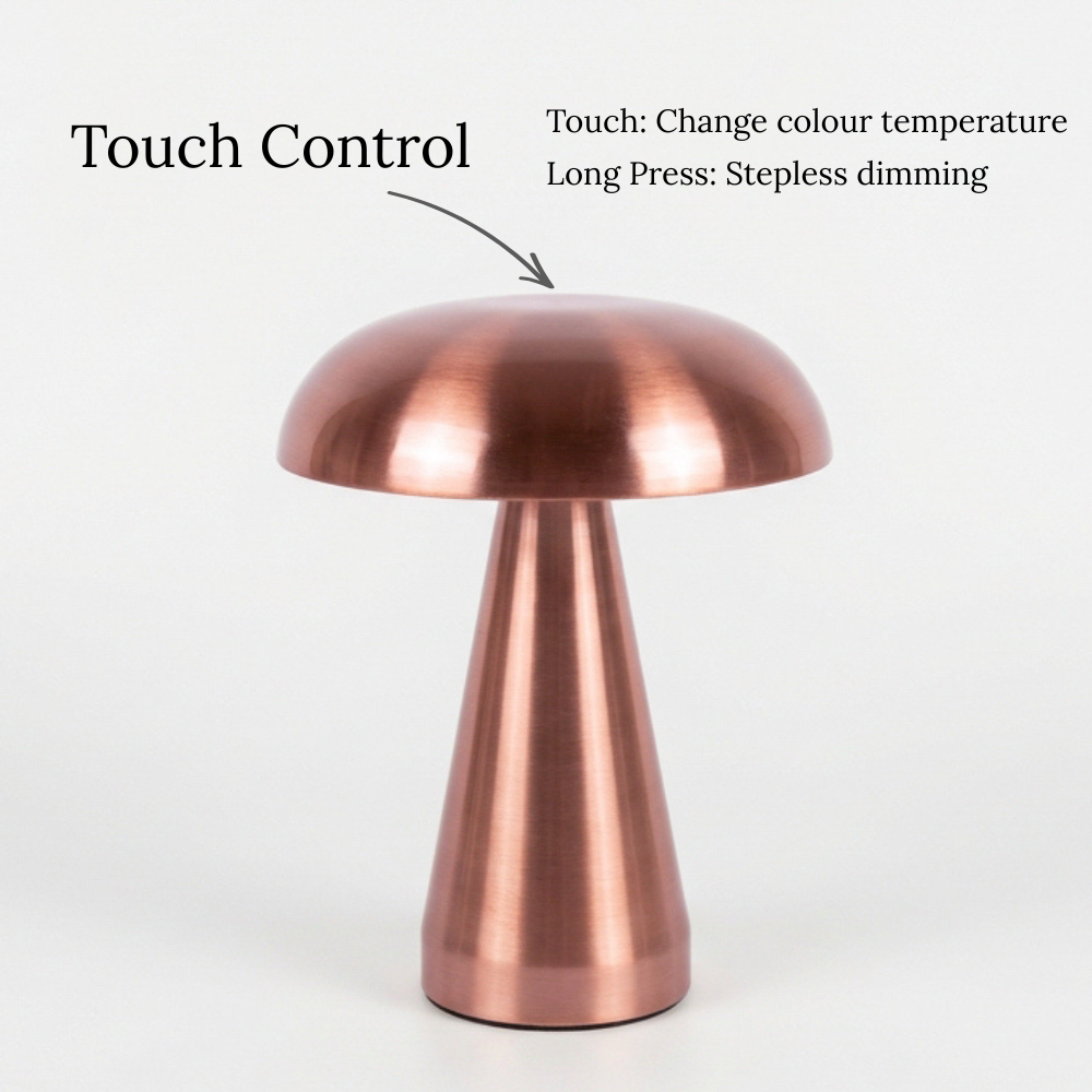 Portable Mushroom Table Lamp