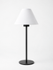 Arden Portable Lamp - Classic Empire Fabric Shade - Single