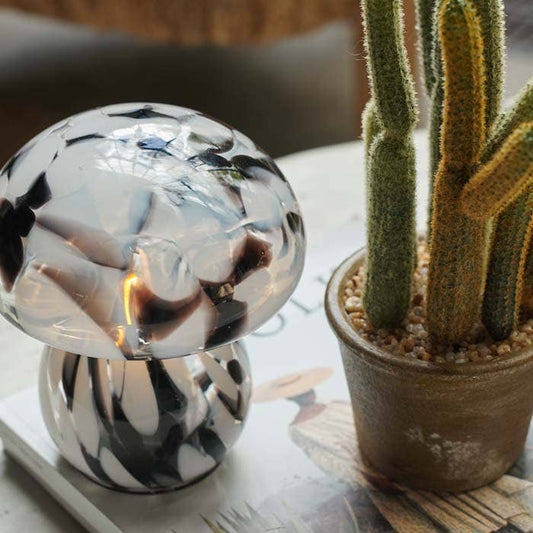 Mushroom Portable Table Lamp - Noir