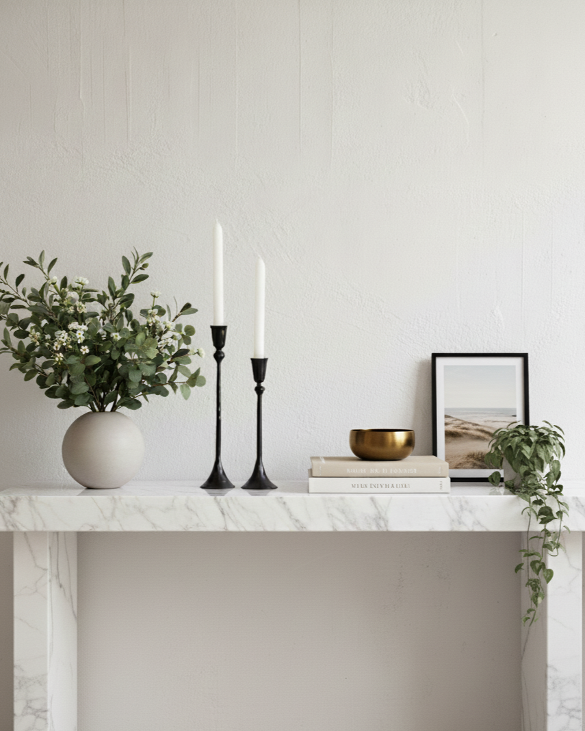 Gemini Hand Forged Iron Candlestands - Black