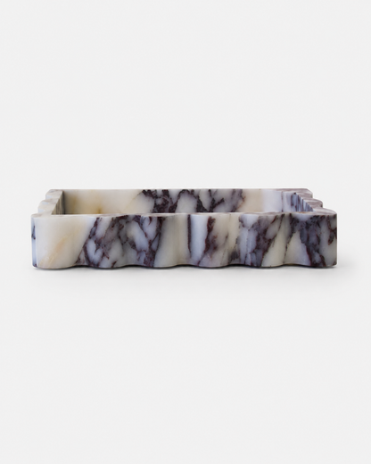 The Sierra Tray - Viola Marble