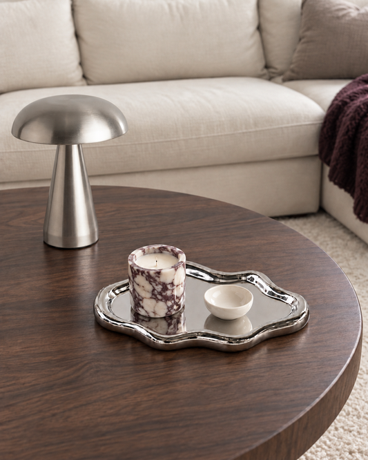 Cloud Tray – Large - Silver