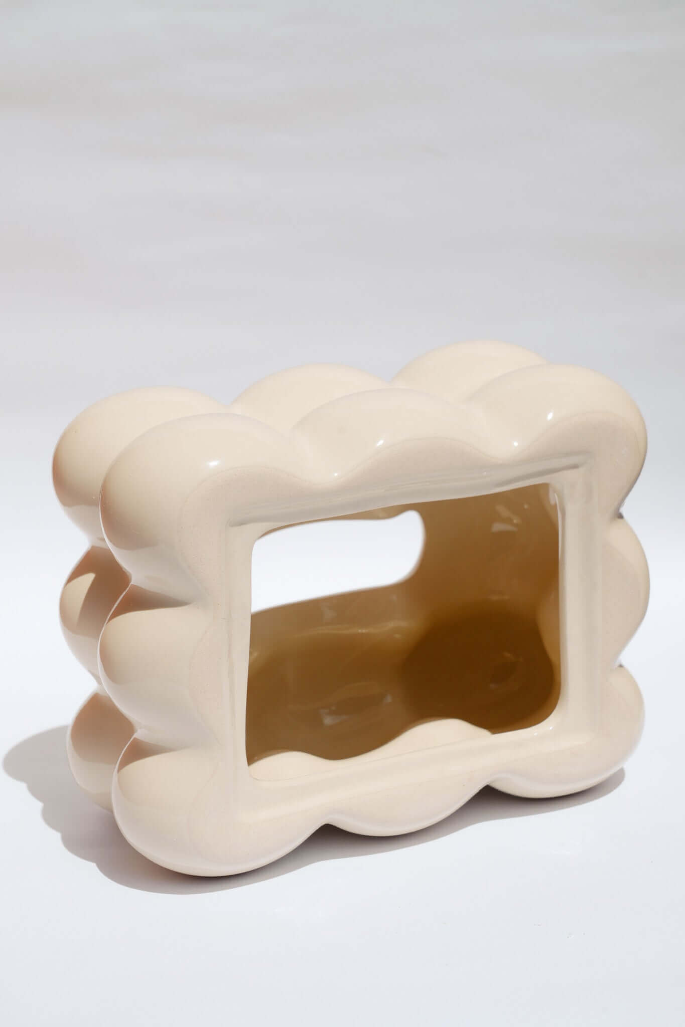 The Bubble Tissue Box - Milky White