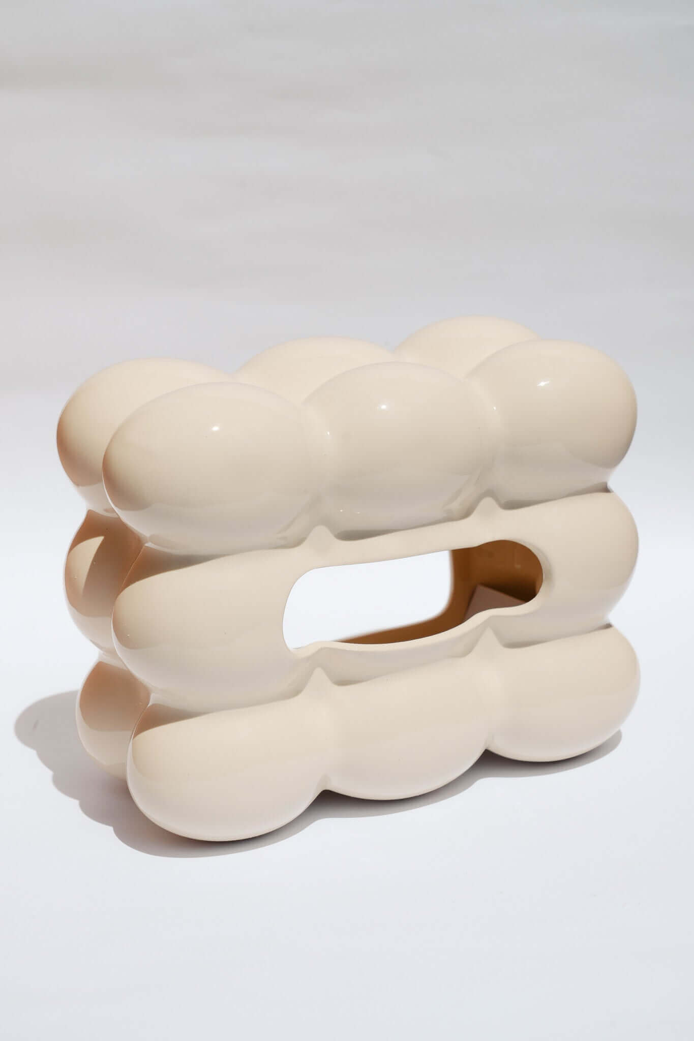 The Bubble Tissue Box - Milky White