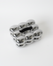 Bubble Tissue Box - Metallic Silver